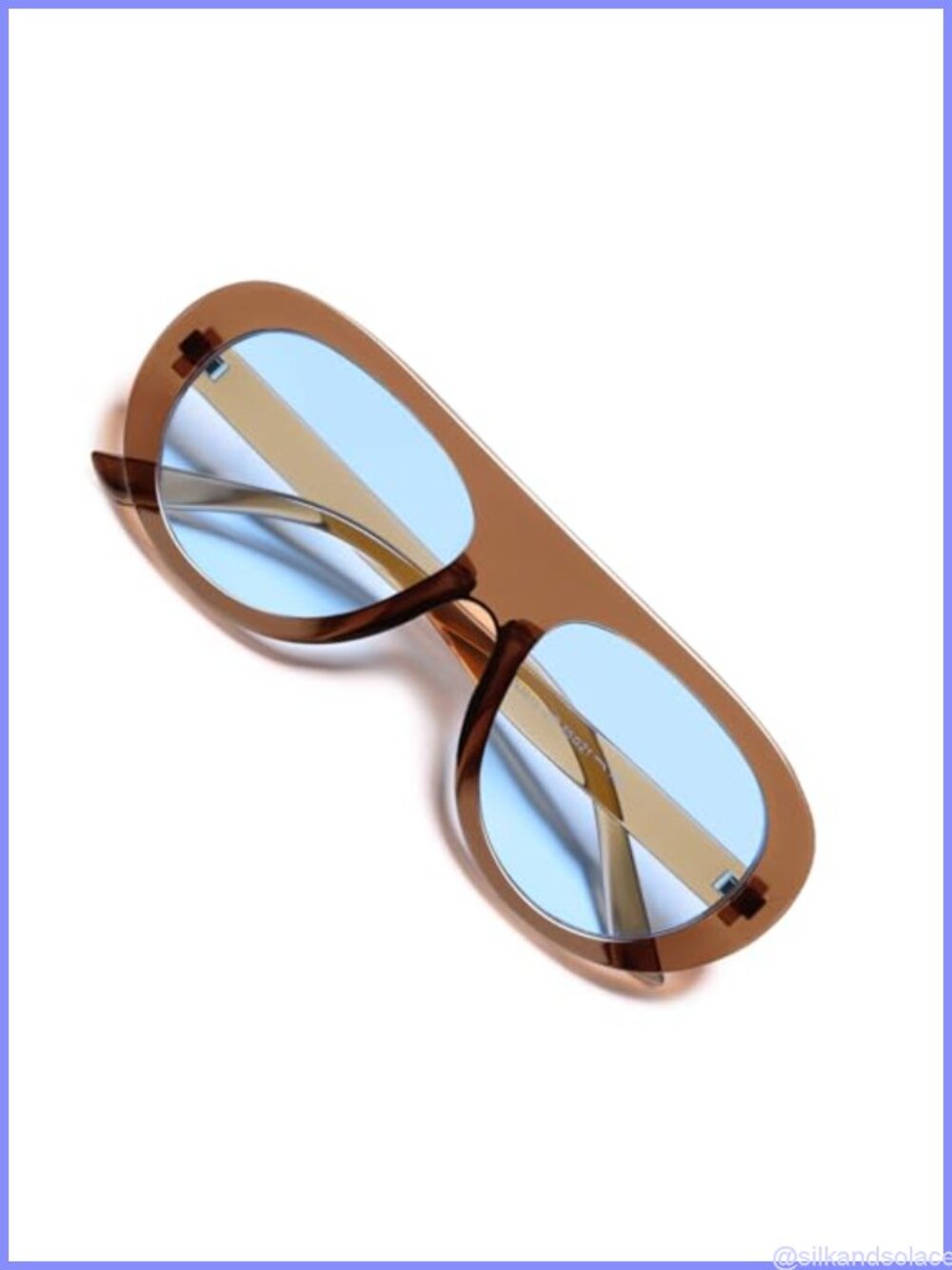 Oversized Retro Aviator Sunglasses Chic 70s Vintage Unisex UV Protection